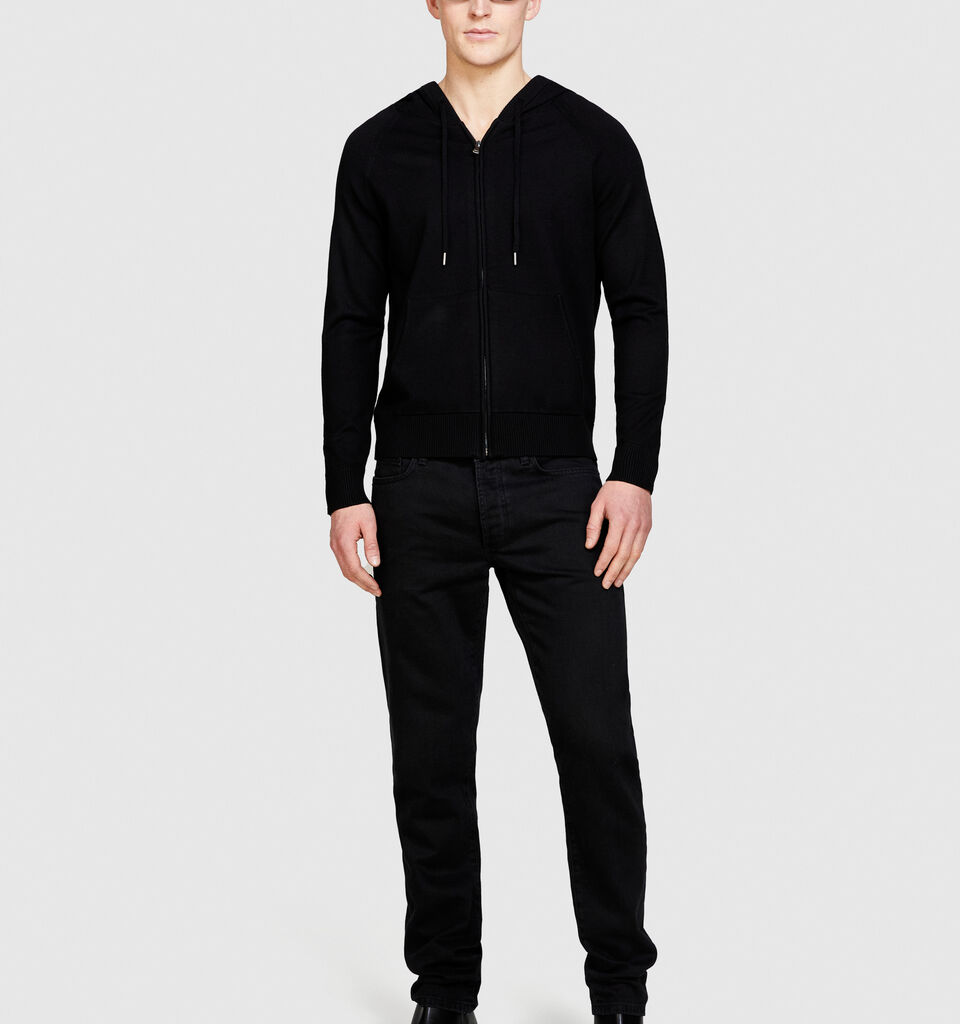 Berlin slim fit colored jeans - men's slim fit jeans - Black | Sisley image number 1